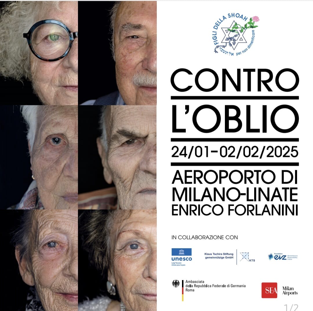 Mostra "Contro l'Oblio" all'Aeroporto di Linate - MILANO